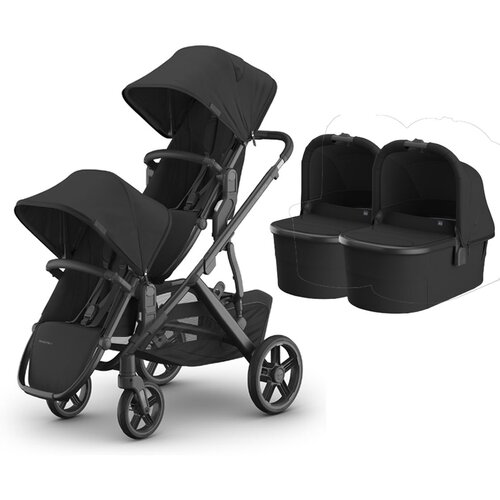 Uppababy Voziček 2v1 Vista V3 Twin jake Cene