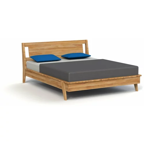 The Beds bračni krevet od hrastovog drveta 140x200 cm retro 2 - the beds