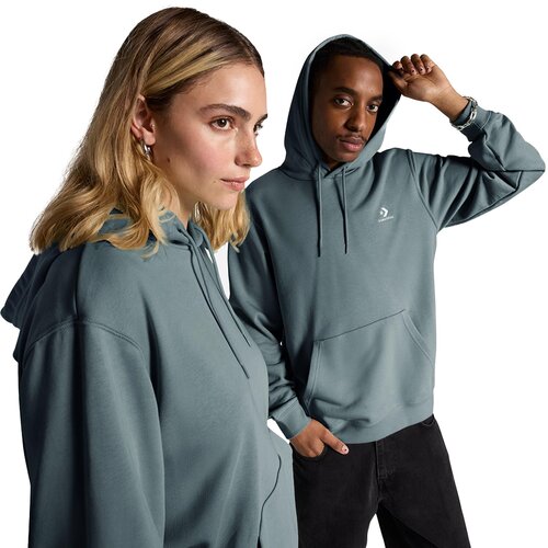 Converse unisex duks go-to embroidered star chevron standard fit pullover hoodie Cene