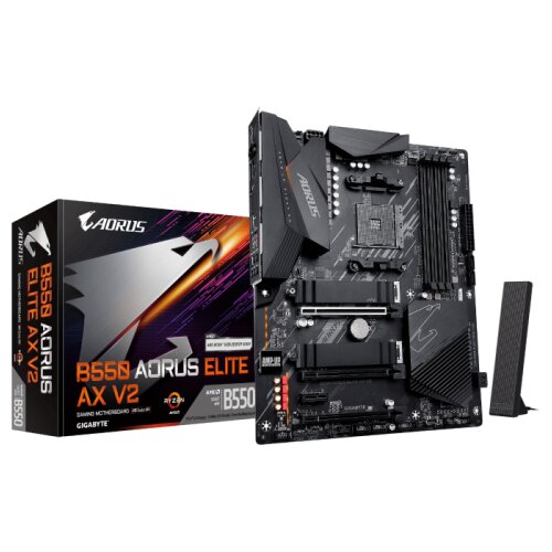 Gigabyte B550 AORUS ELITE AX V2 matična ploča AMD B550 Priključnice AM4 ATX Cijene