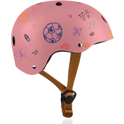 Lionelo kaciga Helmet, Pink Rose Slike