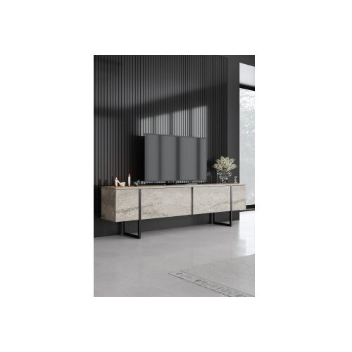 Hanah home set za dnevnu sobu luxe set travertine black Slike