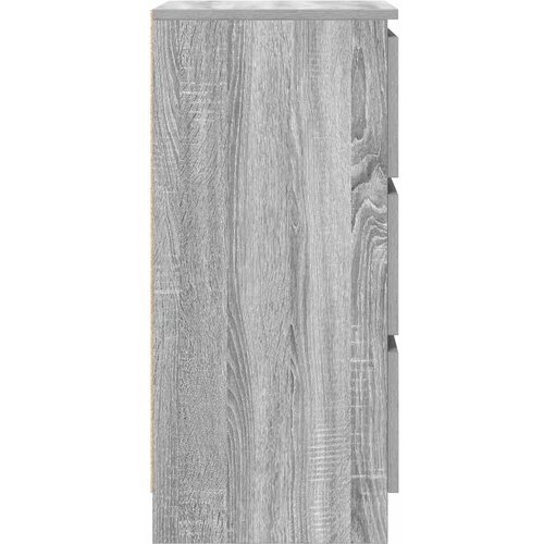  Komoda boja hrasta sonome 37,5x35x76 cm od konstruiranog drva Slike