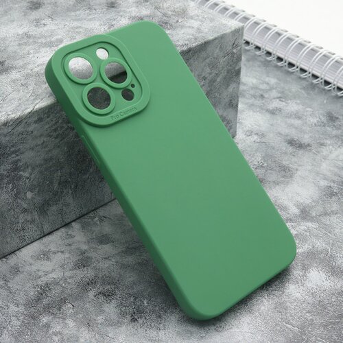 Ms futrola silikon pro camera za iphone 14 pro max (6.7) tamno zelena Slike