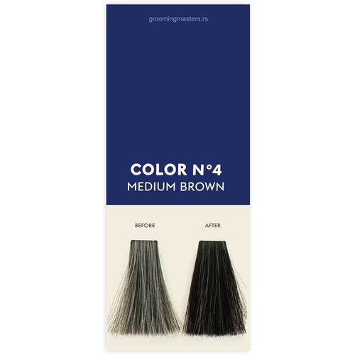 KEUNE Farba za bradu i kosu za muškarce, 60ml No.4 - Srednje braon Cene