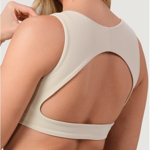 GymBeam NEO Sports Bra Almond XS Slike
