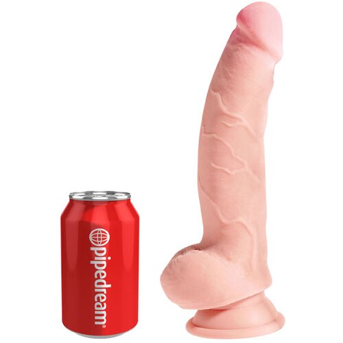 Pipedream King Cock Plus 8&amp;quot; Triple Density Fat Cock with Balls Slike