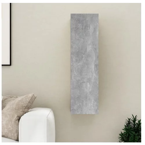  TV omarica betonsko siva 30,5x30x110 cm iverna plošča
