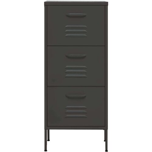 VidaXL Ormarić za pohranu antracit 42,5 x 35 x 101,5 cm čelični Slike