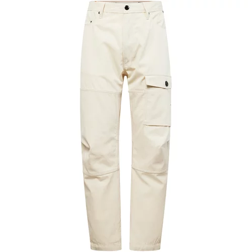 G-star Raw Cargo hlače ecru/prljavo bijela