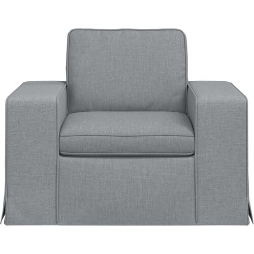 SOFA Svijetlo siva 103 x 80 x 82 cm tkanina Slike