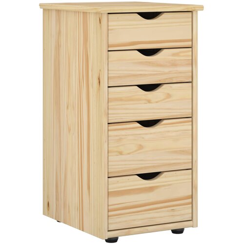  Cabinet Smeđa 34 x 39 x 61,5 cm Čvrsto borovo drvo Slike