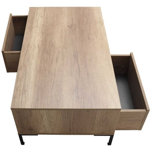 Hanah home Club sto Shp-665-Tt-1, 103x42x60 cm, Smeđa Slike