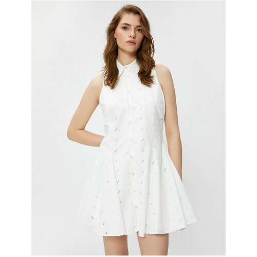 Koton Sleeveless Mini Shirt Dress Cene