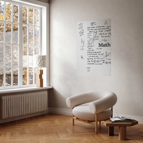  Plakat - Mathematics 60x90 Bez okvira Slike