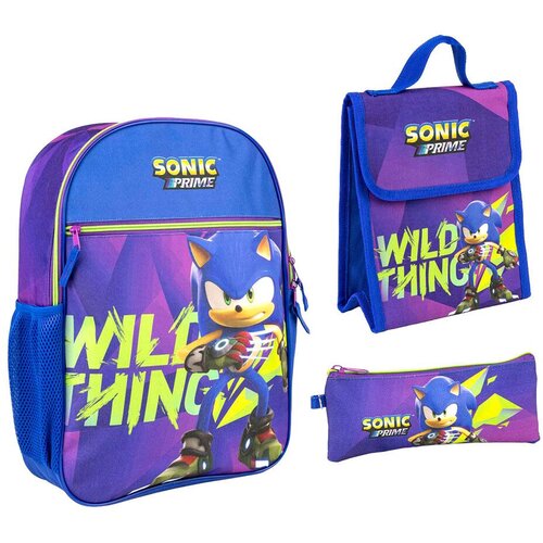 Cerda Sonic Prime Rucksack + lunch box + backpack 42cm Slike