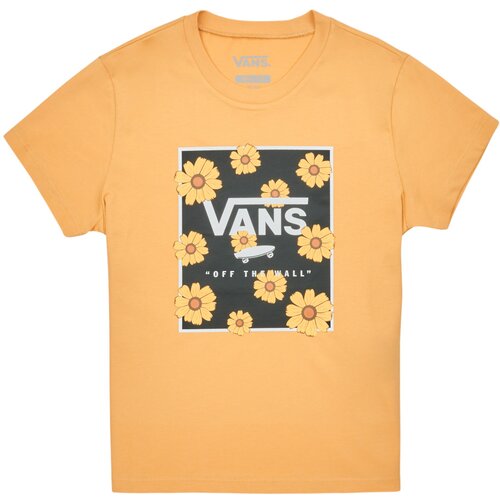 Vans Majice s kratkimi rokavi SUNFLOWER ANIMAL BOX CREW Rumena Cene