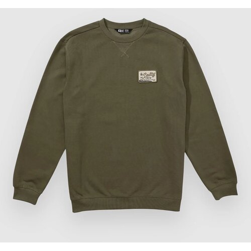 Salty Crew Crafted Crew Pulover olive Slike