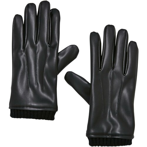 Urban Classics Accessoires Synthetic Leather Basic Gloves black Slike