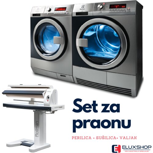 Electrolux MyPRO SET - Perilica WE170P+ Sušilica TE1120 + Valjak MP8015 Cijene