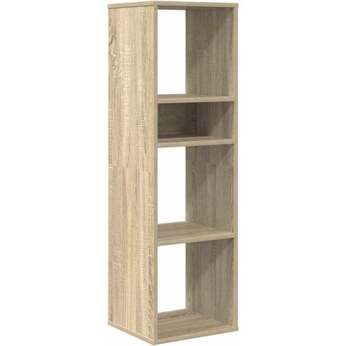 Maison Chic Knjižna omara - Knjižni regal sonoma hrast 34x31x112 cm inženirski les, (21725668) Slike