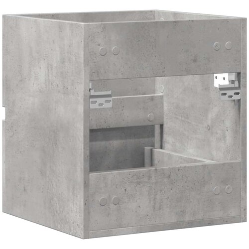 vidaXL Ormarić za umivaonik siva boja betona 41x38,5x45 cm drveni Cene