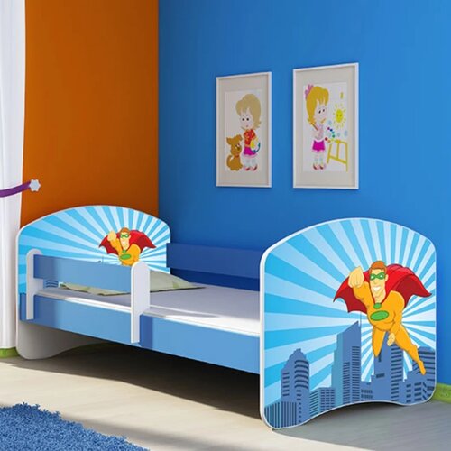 ACMA 2 krevet za decu Superman Blue, 140x70 Cene