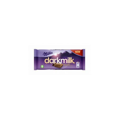 Milka darkmilk alpsko mleko čokolada 85g Slike