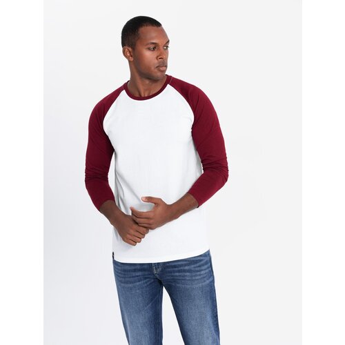 Ombre Longsleeve męski z nadrukiem - czarny Slike