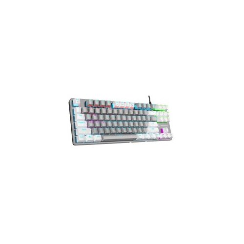  Tastatura gaming RAMPAGE Snug K14 Gray/White Blue Switch Mechanical Gaming Keyboard ENGLISH Layout English Rainbow TKL, 41853 Cijene