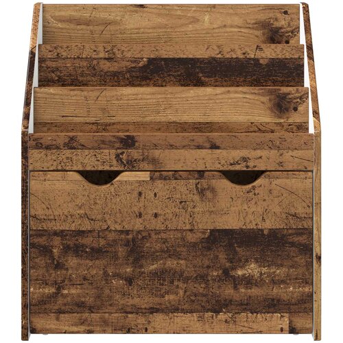  Polica za knjige za djecu Staro drvo 60 x 29,5 x 69 cm Slike