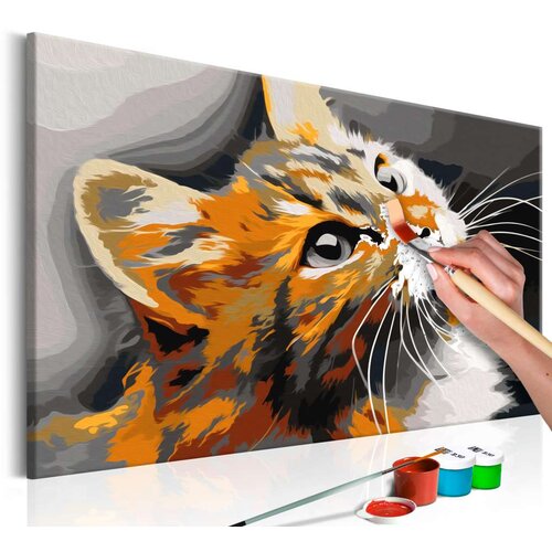  Slika za samostalno slikanje - Red Cat 60x40 Cene