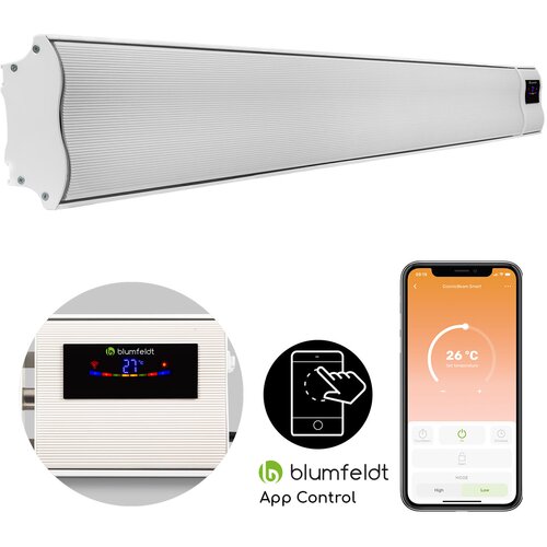 Blumfeldt Cosmic Beam Smart 30, infracrveni grijač, 3000 W, kontrola primjene, bijela Cijene