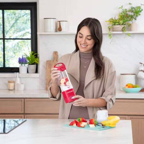 Nutribullet NBP003MA 0,475 L Prenosni me&amp;scaron;alnik Magenta, Vijolična Slike