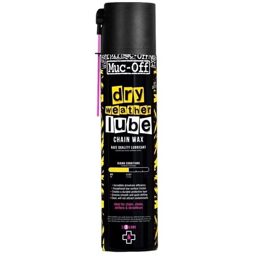 Muc-Off Bicycle Dry Weather Lube Aerosol Spray 400 ml Čiščenje in vzdrževanje za kolesa Cene
