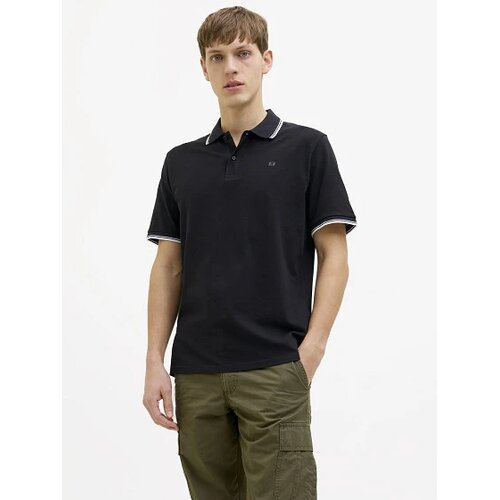JJ Rebel Mu&scaron;ka polo majica 12271166, crna Cijene