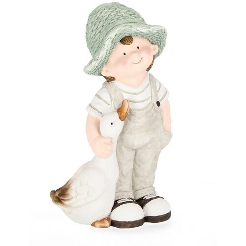 BIZZOTTO figura vrtna fantek z račko, 42,5 cm Cene