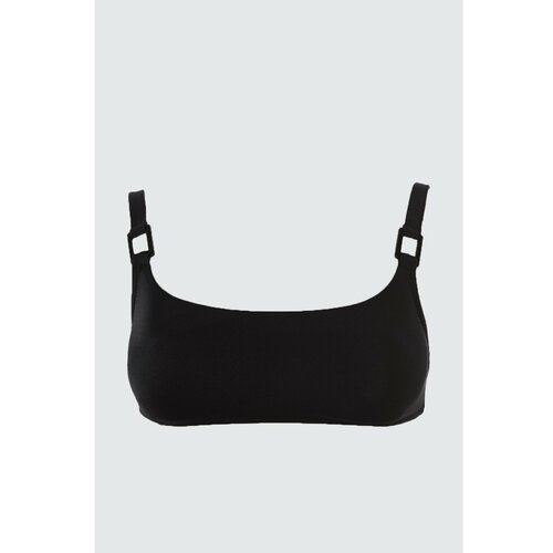Trendyol Ženski kupaći kostim na vrhu Detaljno crno | bijela Slike