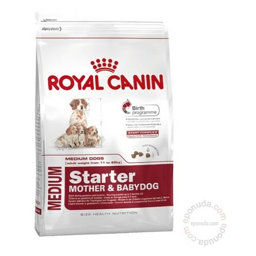 Royal Canin Size Nutrition Medium Starter Slike