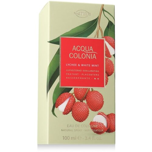 4711 Acqua Colonia Lychee &amp;amp; White Mint Eau de Cologne 100 ml (unisex) Slike