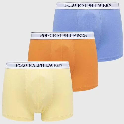 Polo Ralph Lauren Boksarice 3-pack moški, rumena barva