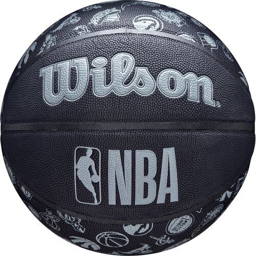 Wilson lopta za košarku NBA TEAM COMPOSITE ALL TEAM crna WTB1300XBNBA Slike