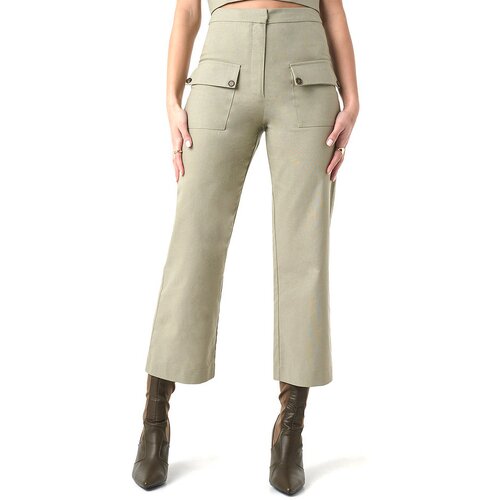 Na-kd linen look front pocket cargo 10182045_0005 ženske pantalone Slike
