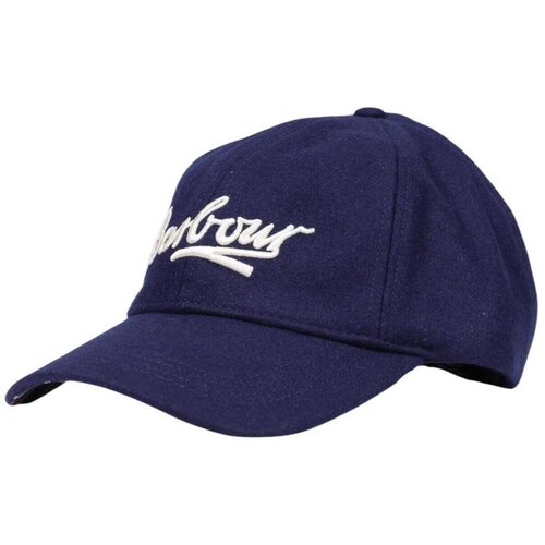 Barbour Kape s &amp;scaron;iltom BOWERY CAP 262MMHA0971 Modra Slike