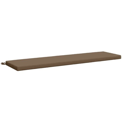  Jastučić za klupu SOEST 100% poliester Sivosmeđa - Sivosmeđa 160 x 40 x 5 cm Melange Cijene