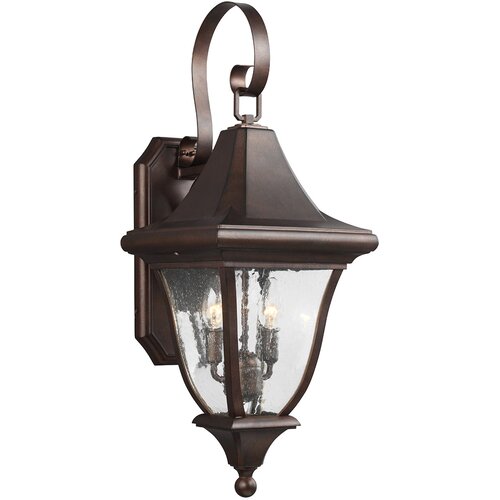 Elstead Lighting Elstead Oakmont Zunanja stenska svetilka z 2 lučmi, srednja, bronasta, IP44, E14, (22100037) Cene