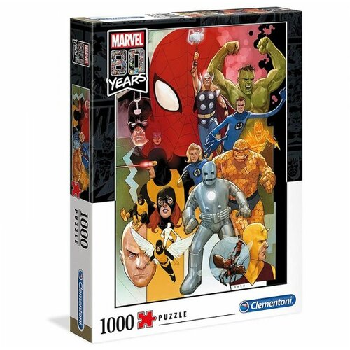 Clementoni puzzle 1000 delova marvel junaci ( 35537 ) Slike