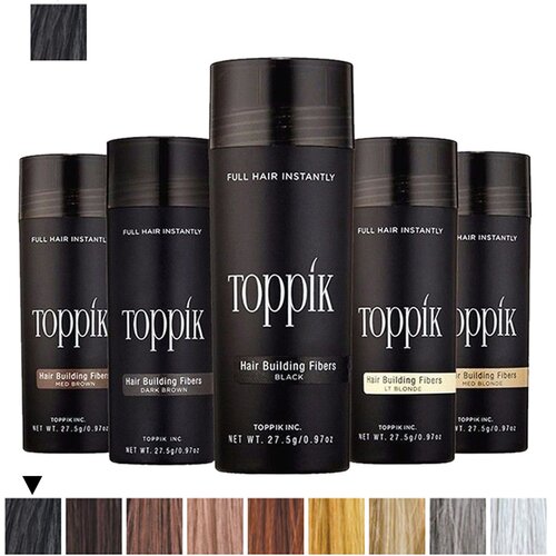 Toppik vlakna za kosu, Black / Crna (velika 27,5 g, do 50 nanosa) Slike