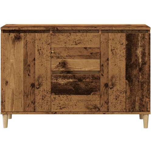 vidaXL Komoda boja starog drva 102x35x70 cm od konstruiranog drva Cene