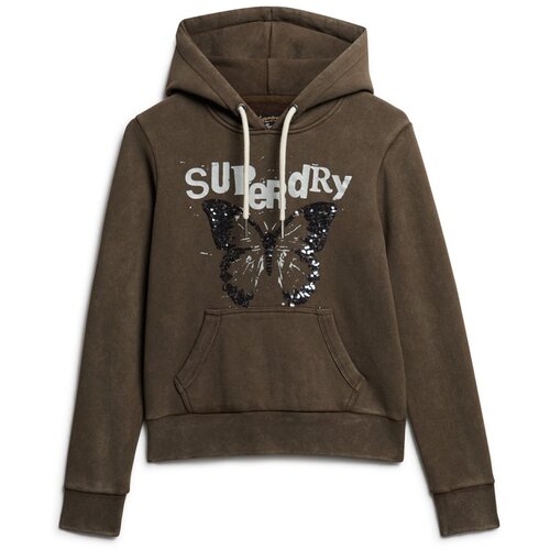 Superdry ženski duks embellished punk graphic Cene